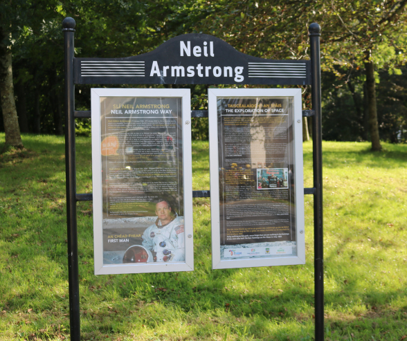 Historical Murals in Town Park Tralee History